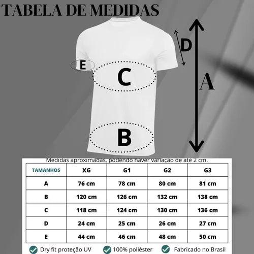 Camiseta Camisa Plus Size